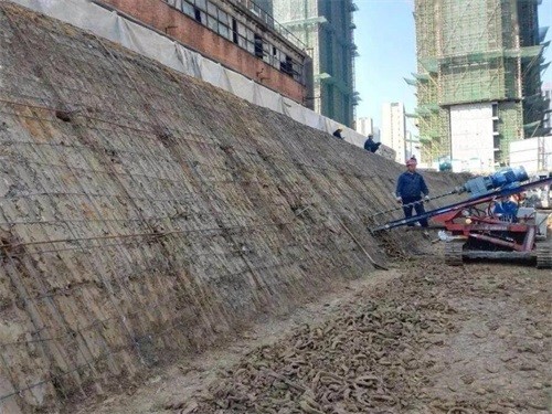 迁西建筑边坡支护